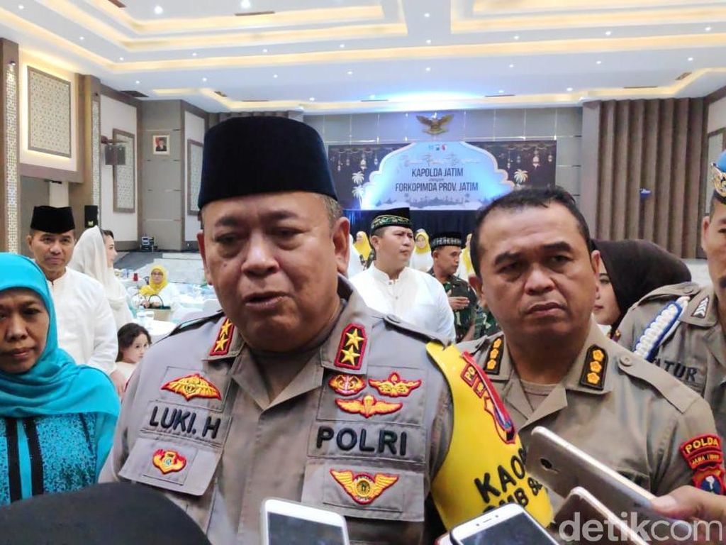 Kapolda Jatim akan Cegah Warga Jawa Timur ke Jakarta 22 Mei Kapolda Jatim akan Cegah Warga Jawa Timur ke Jakarta 22 Mei