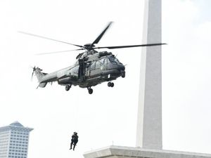 Simulasi Pengamanan Kantor KPU, TNI Kerahkan Satuan Gultor