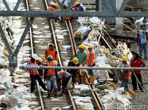 Rel Kereta Bogor-Bandung Bakal Tersambung Jembatan 10 Km