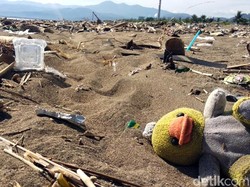 Cerita Pegiat Medsos Angkut Sampah 18 Ton dari Pantai Loji Sukabumi