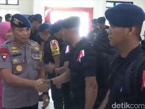 Polda Sulsel Kirim 100 Personel Brimob ke Jakarta Jelang 22 Mei