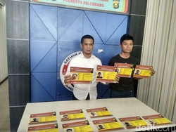 Polisi Sebar Foto 12 Tahanan yang Kabur dari Sel Polresta Palembang
