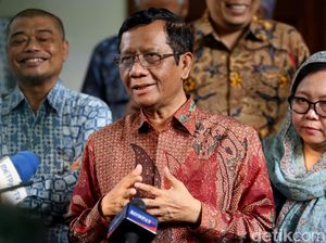 Pesan Mahfud Md ke Prabowo: Mengabdi Tak Harus Jadi Presiden