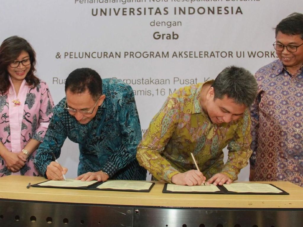 Tingkatkan Kapabilitas Teknologi RI, Grab Bermitra dengan UI Tingkatkan Kapabilitas Teknologi RI, Grab Bermitra dengan UI