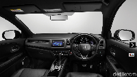 Interior Serba Hitam Honda HR-V