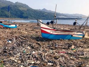 Karang Taruna Ungkap Sumber Sampah Pantai Loji yang Viral Disebut Kotor Karang Taruna Ungkap Sumber Sampah Pantai Loji yang Viral Disebut Kotor