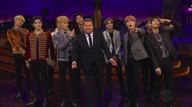 NCT 127 & James Corden