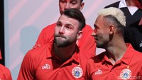 Seluruh pemain hadir dalam peluncurkan jersey Persija.