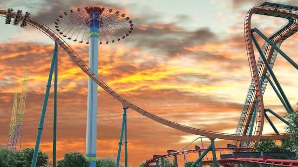 Foto: Roller Coaster Tercepat, Tertinggi & Terpanjang di Dunia