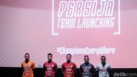 Peluncuran skuat dan jersey Persija digelar di Epicentrum XXI, Jakarta, Jumat (17/5/2019).