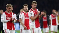 Musim 2019/2020, Ajax mendapatkan 218 juta Euro hasil jual pemain seperti Frenkie de Jong dan Matthijs de Ligt. Pembelian pemainnya cuma habiskan 59 juta Euro untuk beli lima pemain (Getty Images)
