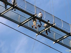 Jembatan Kaca Ini Bisa Tampung 2.600 Orang Sekaligus, Berani Coba?