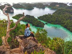 Puncak Harfat, nan Cantik dari Raja Ampat