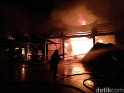 Kelenteng Tri Dharma Sumbernaga di Kota Probolinggo Terbakar