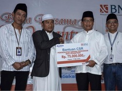 BNI Gelar Buka Puasa Bersama 1.000 Santri di Mataram