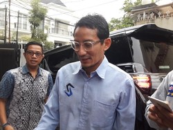 Sandiaga Tak Diajak Prabowo ke Brunei