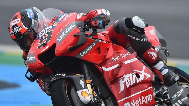 Danilo Petrucci menempati posisi kedua FP1 MotoGP Italia 2019.