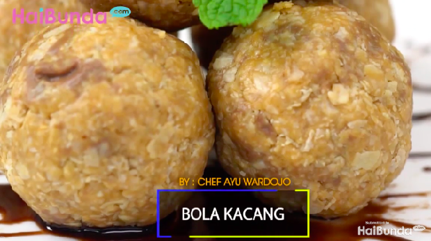 Menu Buka Puasa: Bola Kacang Manis nan Renyah, Mudah Dibuatnya