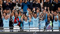 Hasil ini mengantarkan City ke raihan Piala FA untuk keenam kalinya. Sebelumnya, mereka memenanginya pada musim 1903-04, 1933-34, 1955-56, 1968-69, dan 2010-11. (Foto: John Sibley / Action Images via Reuters)