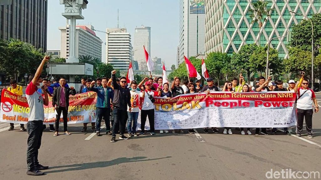 Aksi Tolak People Power Aksi Tolak People Power