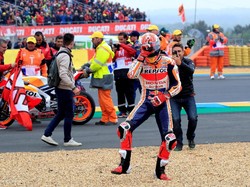 Marquez Persembahkan Kemenangan ke-300 untuk Honda di Le Mans