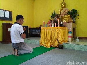 Hormati Muslim, Umat Buddha di Ponorogo Tunda Silaturahmi Waisak