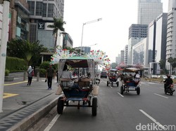 Legislator DKI Setuju Delman Dilarang di Bundaran HI: Bisa Tambah Macet