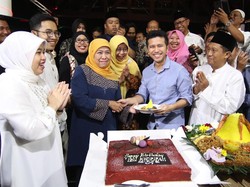 Saat Ultah ke 54, Khofifah Disebut Pemimpin 3 Zaman oleh Emil Dardak
