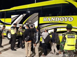 Pascapenangkapan Terduga Teroris, Polisi Gelar Razia di Gerbang Tol Nganjuk