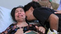 Momen Haru Pertemuan TKW Aminah dan Keluarga di Bulan Ramadhan
