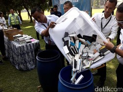 AP I Musnahkan 2.779 Barang Sitaan dari Penumpang di Bandara Yogya