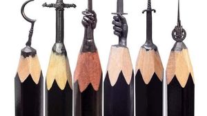 Kreatif Nih, Ujung Pensil Bisa Dibentuk ala Game Of Thrones