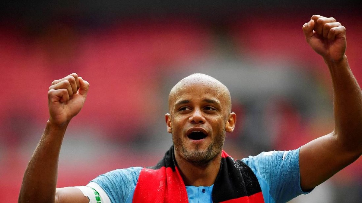 Vincent Kompany jadi manajer-pemain di Anderlecht (REUTERS/Toby Melville)