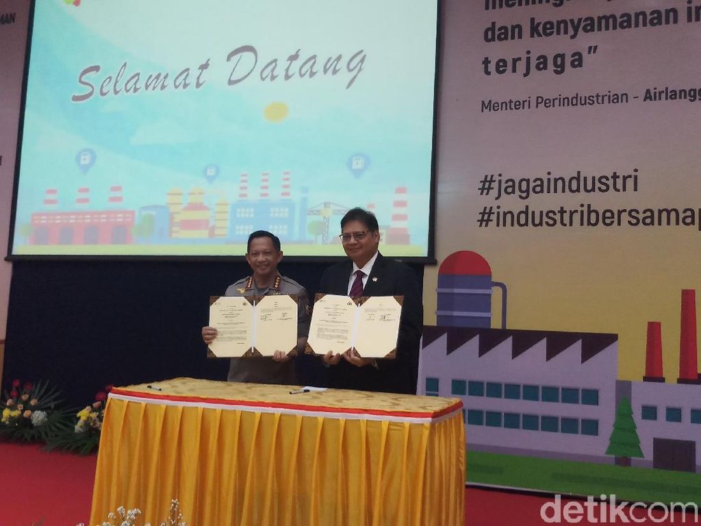 Polri dan Kemenperin Sepakat Jaga Keamanan di Dunia Industri Polri dan Kemenperin Sepakat Jaga Keamanan di Dunia Industri