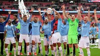 Manchester City menjadi tim dengan skuat paling bernilai di Eropa. The Citizens dinilai 1,26 miliar euro. Dalam beberapa musim terakhir, mereka memang mengoleksi pemain bintang. (Foto: Toby Melville/Reuters)