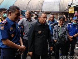 Pasar Kosambi Kebakaran Hebat, Wawali Bandung Minta Audit Bangunan