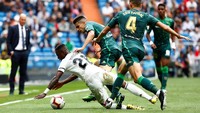 Madrid dikabarkan akan melakukan perubahan skuat besar-besaran di bursa transfer musim panas yang akan segera datang. Juan Medina/Reuters.
