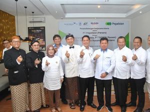 Pasarkan Tabungan Emas, Pegadaian Gandeng Garuda, PTPN dan Taspen Pasarkan Tabungan Emas, Pegadaian Gandeng Garuda, PTPN dan Taspen