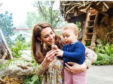 Ucapan Pertama Putra Bungsu Kate Middleton yang tak Disangka
