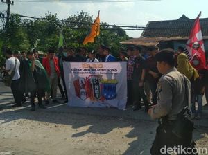 Mahasiswa Gabungan di Bojonegoro Tolak Aksi People Power 22 Mei