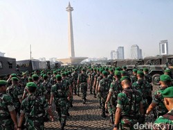 TNI Siapkan 32 Ribu Personel untuk Bantu Polri Halau Massa Rusuh