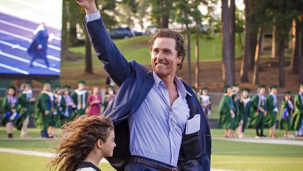 Matthew McConaughey dapatkan ijazah SMA 