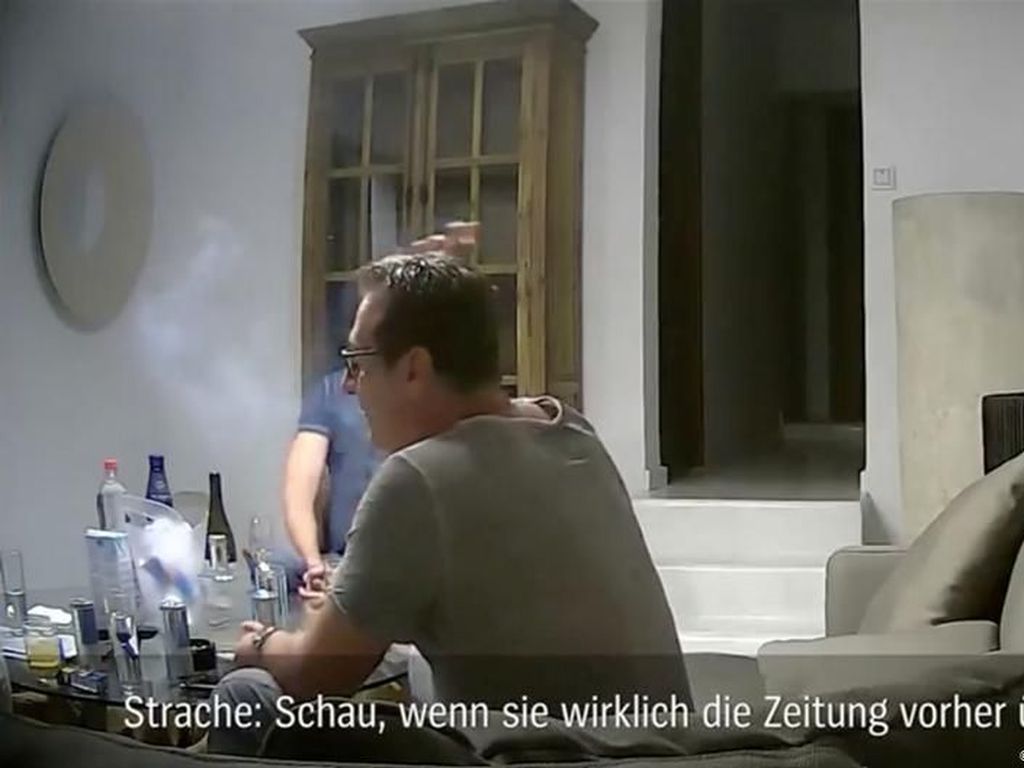 Tersangkut Skandal Video di Tempat Liburan, Wakil Kanselir Austria Mundur Tersangkut Skandal Video di Tempat Liburan, Wakil Kanselir Austria Mundur