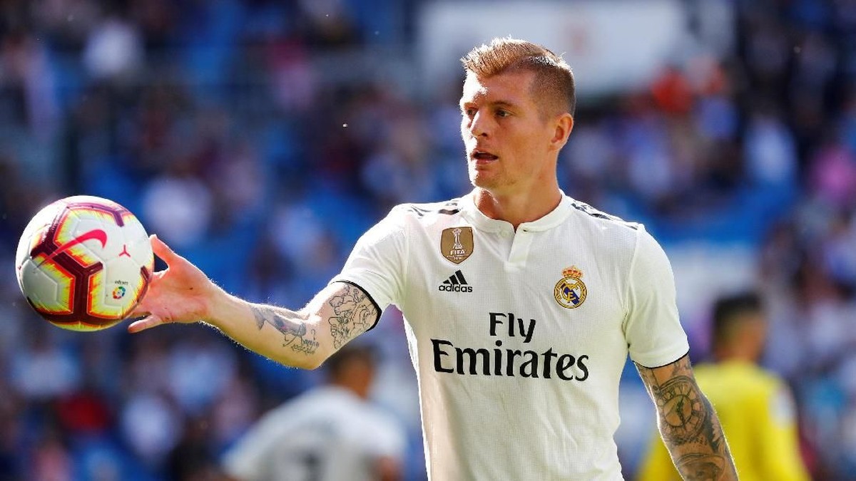 Toni Kroos di Real Madrid hingga 2023 (Juan Medina/Reuters)