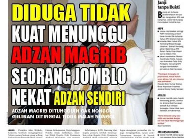 8 Meme Kocak Menanti Makan Ketika Azan Magrib Tiba