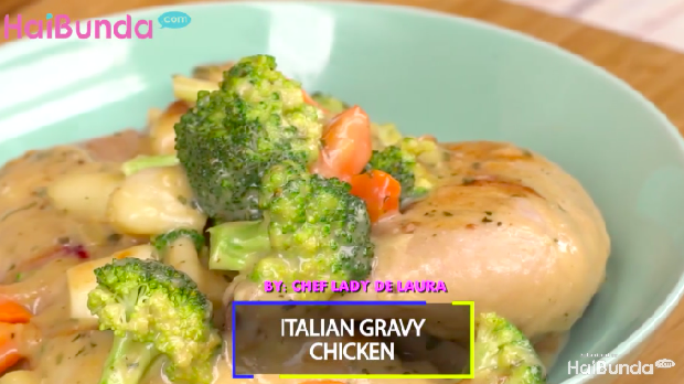 Menu Sahur: Italian Gravy Chicken