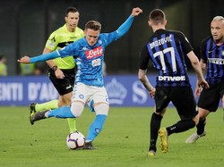 Dalam pertandingan ini Napoli mencatatkan 14 tembakan dengan enam yang on target seperti dicatat whoscored. Reuters/Ciro De Luca.