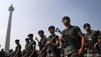 TNI Gelar Apel Pengamanan Jelang 22 Mei
