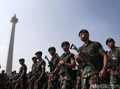 TNI Gelar Apel Pengamanan Jelang 22 Mei