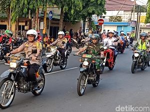 Cara Polisi Kota Kediri Cegah Balapan Liar Motor Saat Ramadhan